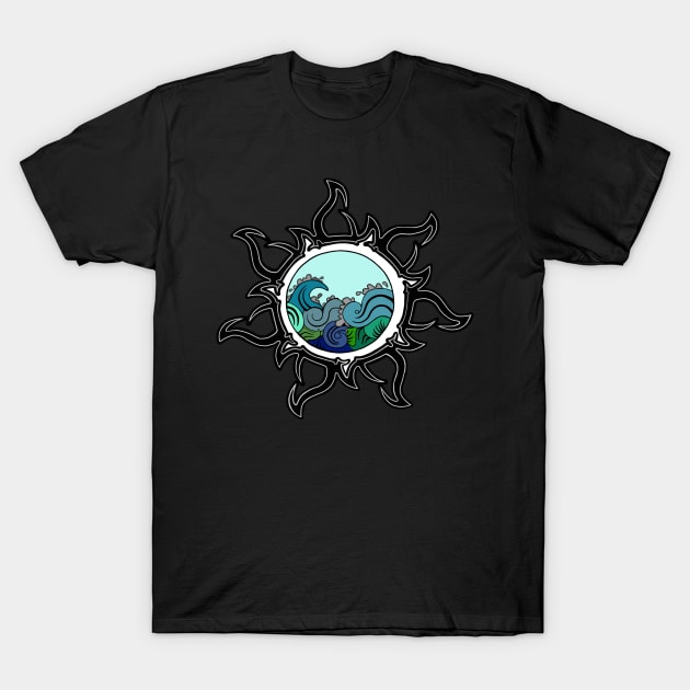 Intricate Ocean T-Shirt by DNASCC